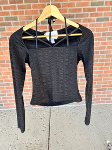 Topshop Long Sleeve Top Size Medium