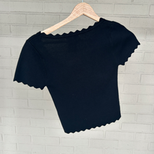 Load image into Gallery viewer, Blu Pepper Short Sleeve Top Size Small
