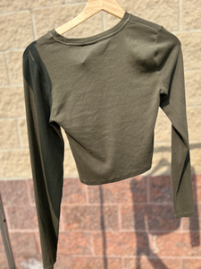 Tna Long Sleeve Top Size Medium