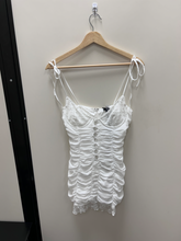 Load image into Gallery viewer, White Fox Dress Size Small
