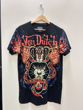 Load image into Gallery viewer, Von Dutch Short Sleeve Top Size Medium
